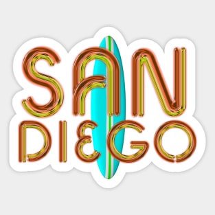 San Diego Sticker